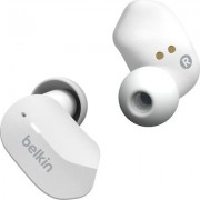 Belkin Soundform In-ear Bluetooth Handsfree Ακουστικά με Αντοχή στον Ιδρώτα και Θήκη Φόρτισης White