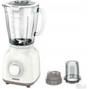 Philips HR2106/00 Μπλέντερ για Smoothies με Γυάλινη Κανάτα 1.5lt 400Watt Λευκό